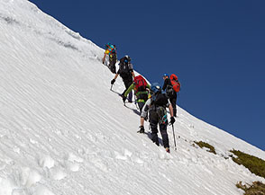 Uscita in cresta (Canale di Lamata al Monte Rotondo).