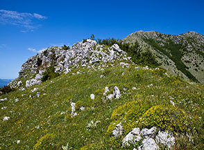 Sul filo dell&rsquo;articolata e panoramica Cresta Sud-Est del Sambucaro.