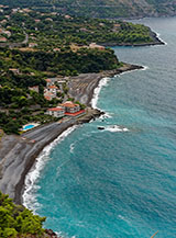 Le spiagge dell&rsquo;Anginarra e di Luppa riprese dalla litoranea.