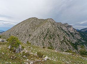 La Serra di Celano vista dal Monte Secino.