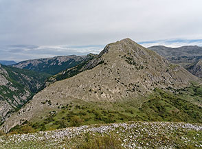 Il Monte Etra visto dal Monte Secino.