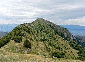 Il Monte Etra visto da nord.