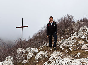 &ldquo;Una cima sorridente&ldquo; (Monte Serrapopolo).