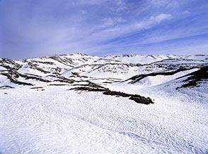 L&rsquo;immenso Versante Sud del Monte Sirente.
