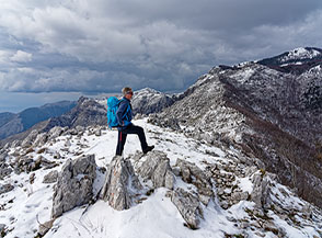 &ldquo;Conquistatori dell&rsquo;inutile&ldquo; (sulla cima del Monte Vomero).