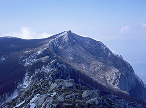 Scorcio dalla vetta dell&rsquo;Urto.