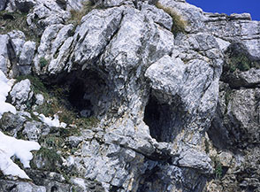 &ldquo;Il Teschio&rdquo; (lungo la cresta fra Monte Urto e Monte Tirone).