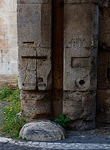 &ldquo;I segni della storia&ldquo; (Porta San Sebastiano).