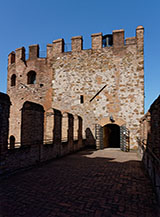 Collegamento esterno tra le due torri di Porta San Sebastiano.