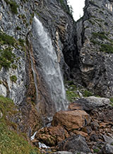 La Cascata di Gares.