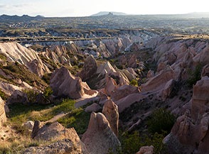 Affaccio sulla Red Valley da Aktepe Hill, anche conosciuta come Sunset Point.