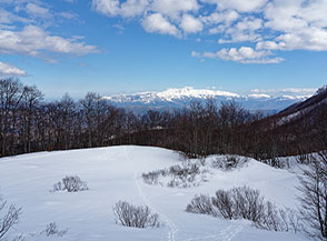 Sulla via del ritorno ultimo sguardo alla bianca Majella.