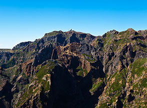 Vista su Pico do Arieiro.