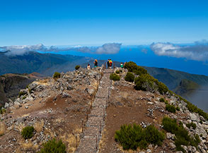 Pico Ruivo, cima Nord-Ovest.