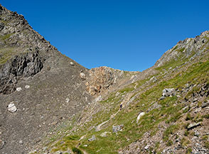 Il Col de la Fache, ennesimo valico di confine Francia-Spagna del trekking.