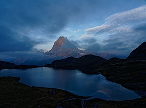 &ldquo;Quella carezza della sera&ldquo; (Il Pic du Midi d&rsquo;Ossau ripreso dal Refuge d&rsquo;Ayous).