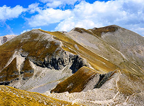 La Cresta Nord-Ovest ed il Monte della Portella.
