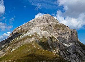 La Sella dei Grilli e la Cresta Sud del Pizzo d&rsquo;Intermesoli.