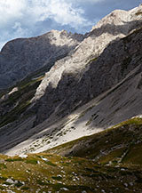 Lame di luce in Val Maone.