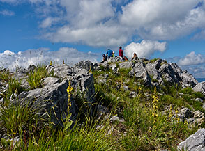 &ldquo;Sosta in vetta&ldquo; (Pania Secca).