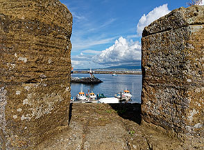 &ldquo;Sbirciatina sul porto&ldquo; (dal Forte Santa Cruz).