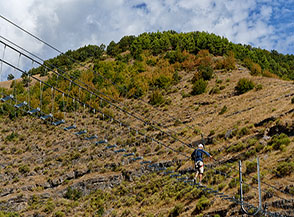 Scorcio del Ponte Inferiore al Fosso Arenazzo.