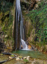 Cascata delle Vallocchie alle pendici del Monte Navegna.
