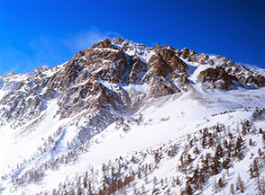 Vista sulla Punta dell&rsquo;Enfourant.