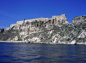 Lato meridionale della Fortezza di San Nicola.