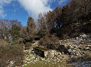 Scorcio di paesaggio alla Fontana Savino.