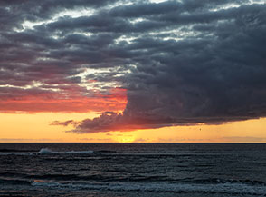&ldquo;La fine di un tramonto&ldquo; (l&rsquo;Etang Sal&eacute; les Bains).