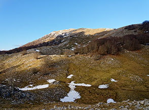 Il Versante Sud di Serra Traversa.