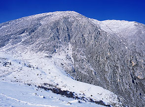 La Serra di Celano vista da sud (Piano di Vittorino).