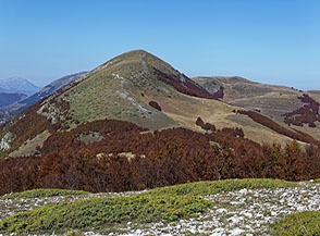 Serra Sparvera ripresa da Monte Curio Settentrionale.