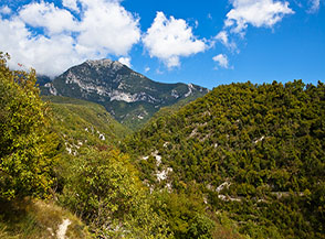 Vista sulla Valle del Rio e la Rotonaria.
