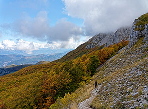 Scorcio d&rsquo;Autunno lungo il sentiero 15.