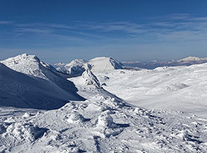 Scorcio sulla Cresta Nord-Ovest del Monte Sirente.