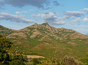 Punta Pubusinu, non lontana da Montevecchio di Arbus.