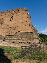 Area del Tempio di Mitra alle Terme di Caracalla.
