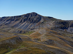 Il Monte Greco ripreso da Toppe del Tesoro.