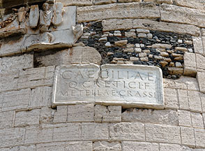 &ldquo;CAECILIA&ldquo; (Mausoleo di Cecilia Metella).