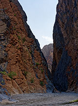 L&rsquo;uscita dello Snake Canyon.