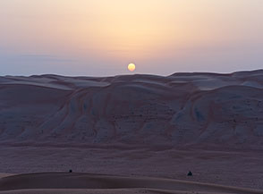 &hellip;ma ben presto si scalda! (Wahiba Sands).