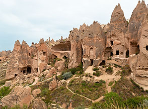 Scorcio sulla Valle 1 a Zelve.