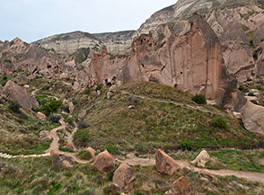 Scorcio sulla Valle 2 a Zelve.