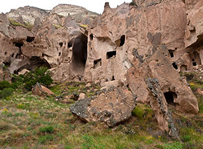 Scorcio della Valle 3 a Zelve.